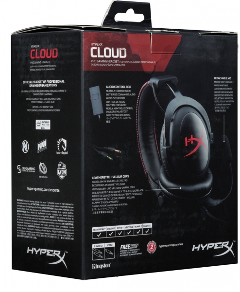 HyperX Headset Cloud (PlayStation 4, PC, Mac)