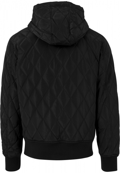 Urban Classics Diamond Quilt Jacke Black
