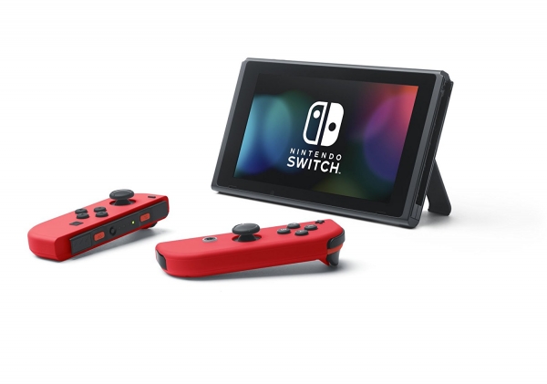 Nintendo Switch Konsole Rot inklusive Super Mario Odyssey
