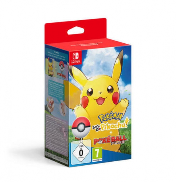 Pokemon Let's go, Pikachu! + Pokeball Plus (Nintendo Switch)