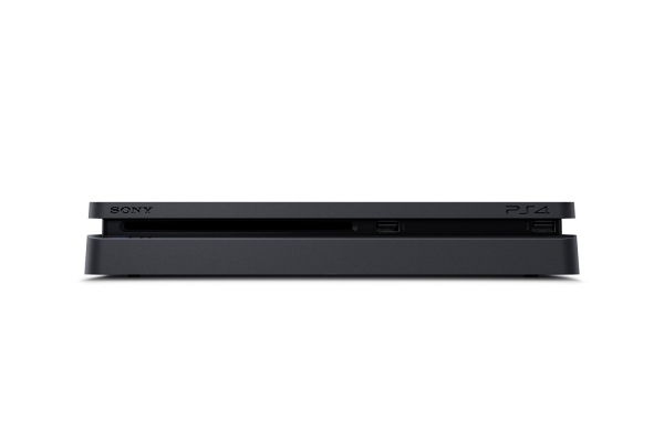 Sony PlayStation 4 Slim Jet Black (500GB) inklusive 2 Controller (Fortnite Neo Versa Bundle)