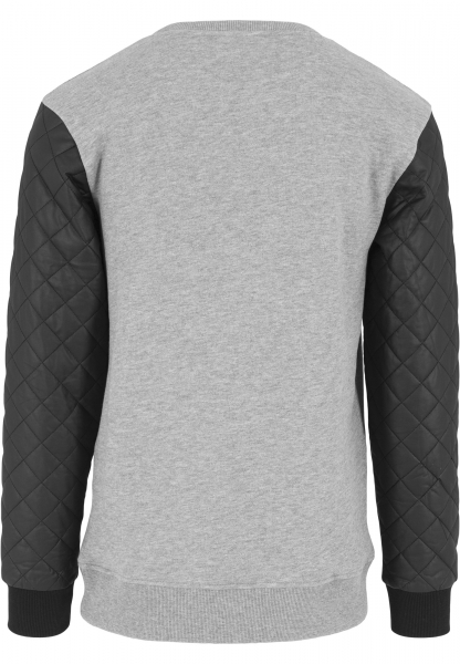 Urban Classics Quilt Crewneck Grey