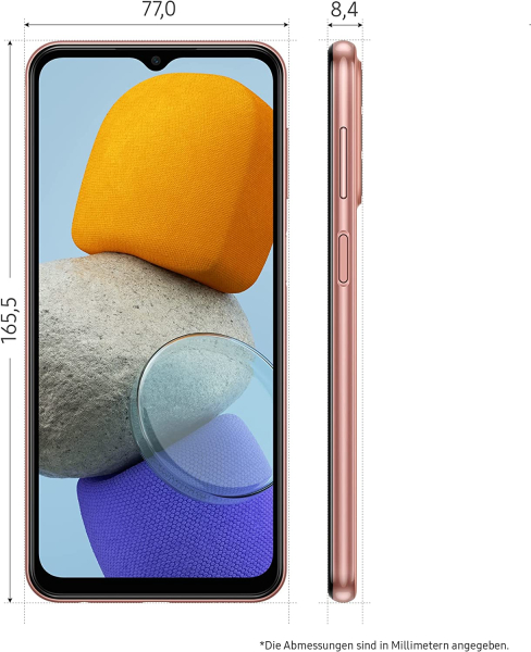 Samsung M23 5G Smartphone 128 GB Orange Copper