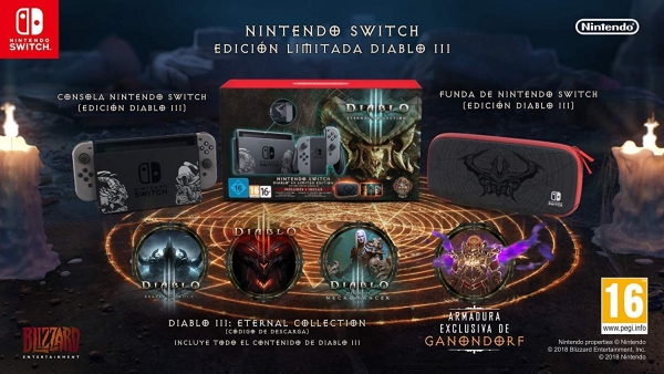 Nintendo Switch Limited Diablo III Edition