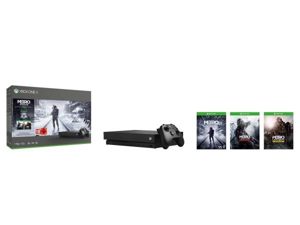 Microsoft Xbox One X (1TB) inklusive Metro Exodus