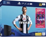 Sony PlayStation 4 Pro Konsole Jet Black (1TB) inklusive FIFA 19