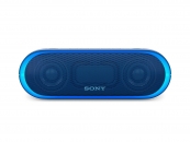 Sony SRS-XB20 Bluetooth Lautsprecher Blue (Farbige Lichtleiste, NFC, Extra Bass, Wasserabweisend)